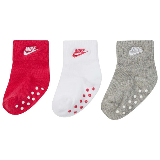 Nike Βρεφικές κάλτσες Core Futura Ankle Socks 3 pairs